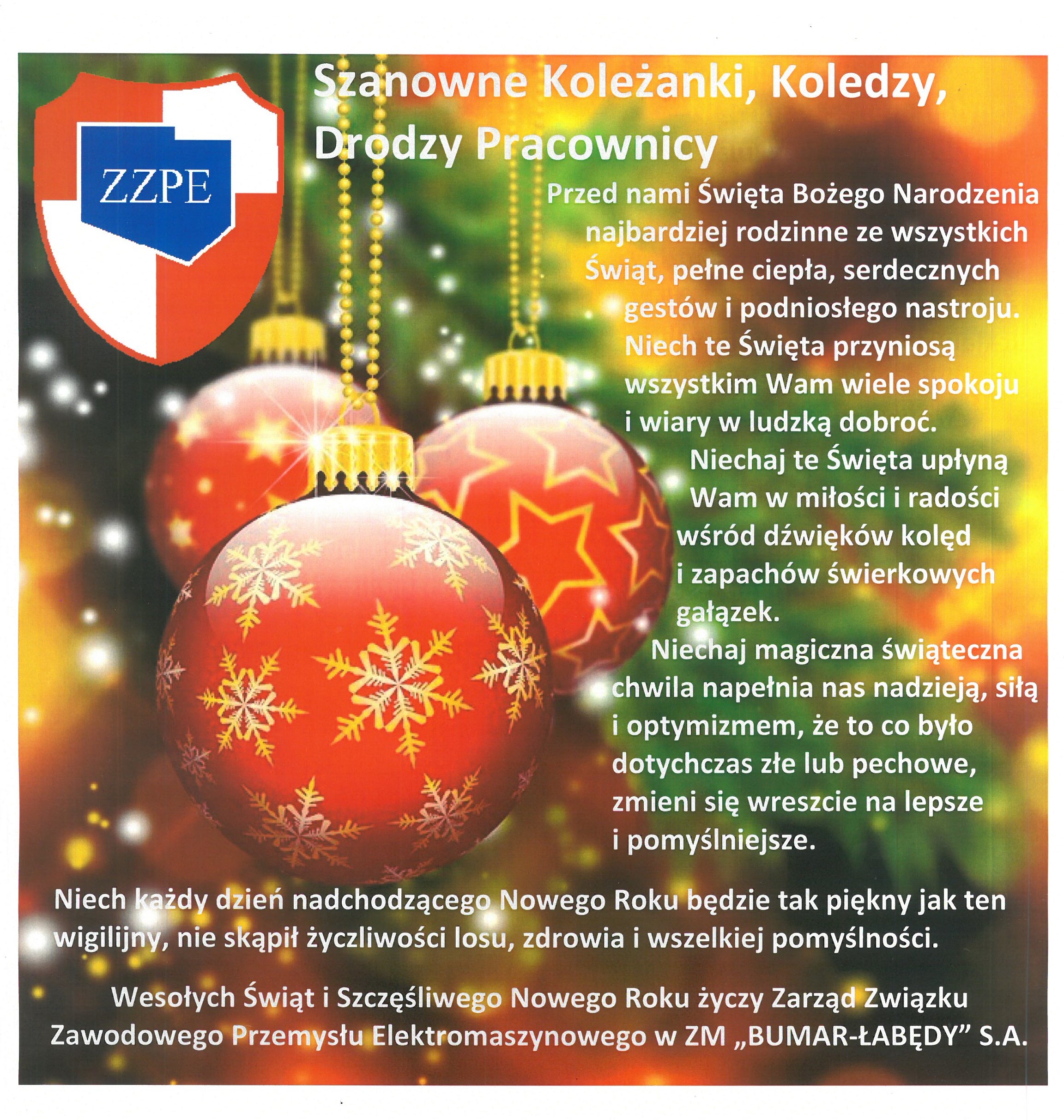 Kartka witeczna Boe Narodzenie